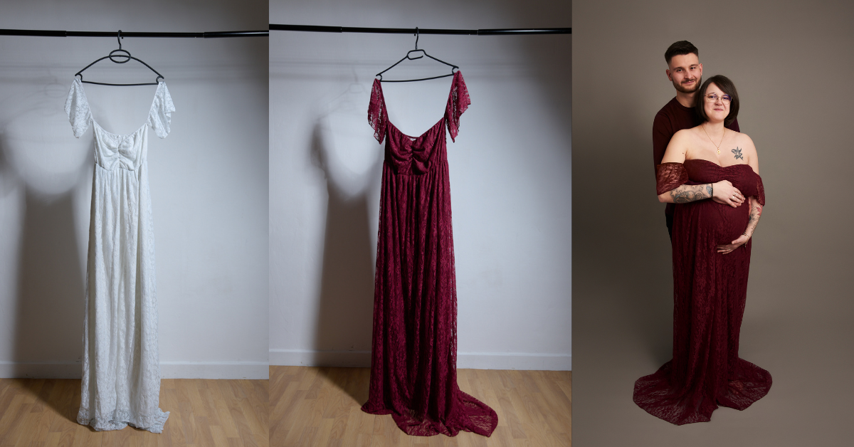Robes séance photo grossesse nord isere
