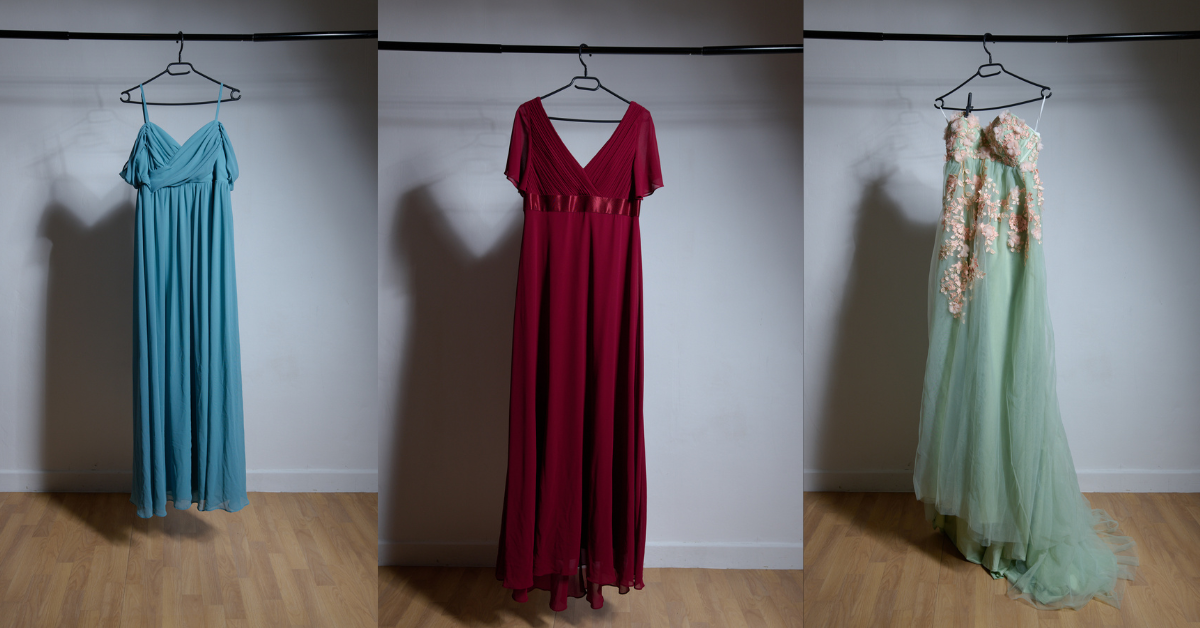Robes fluides séance photo grossesse Saint André Le Gaz