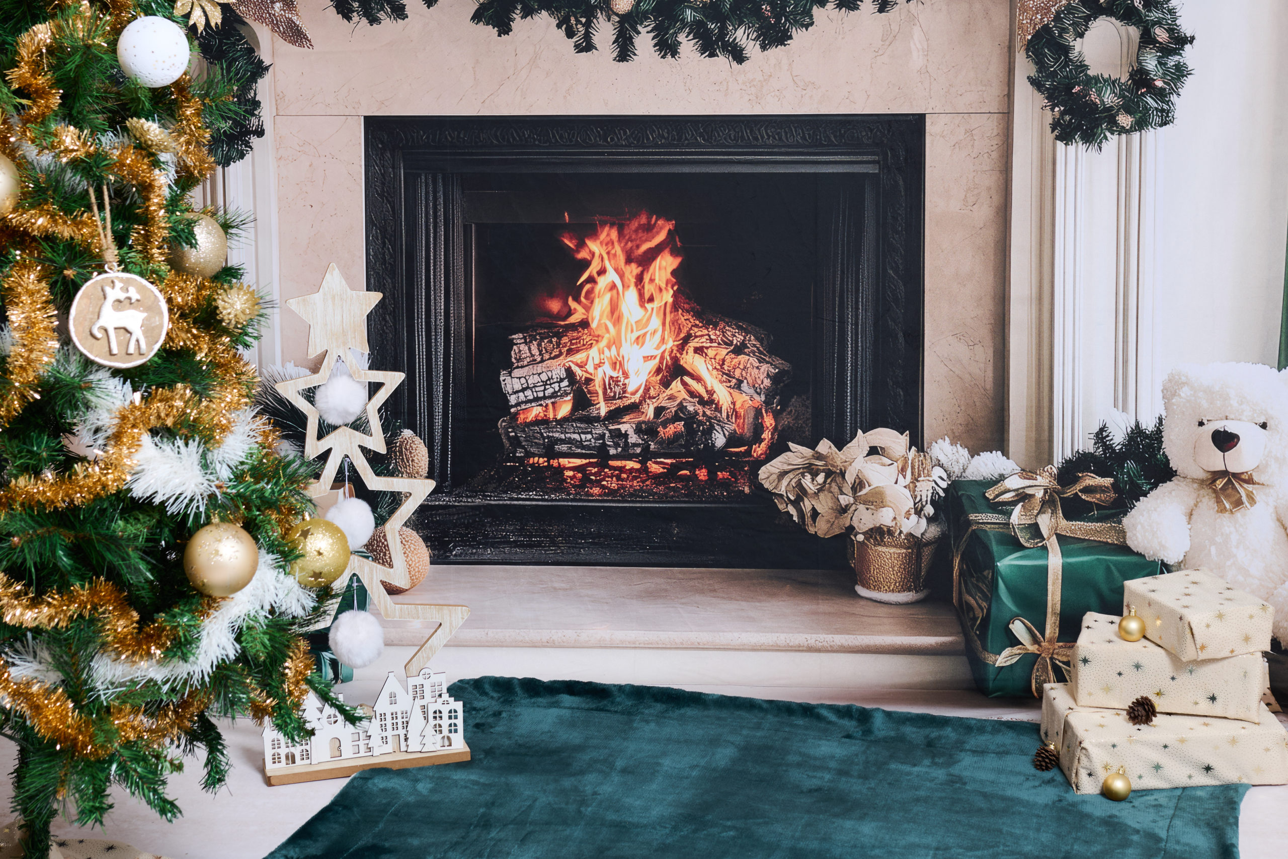 photo famille noel saint andre le gaz Les Abrets