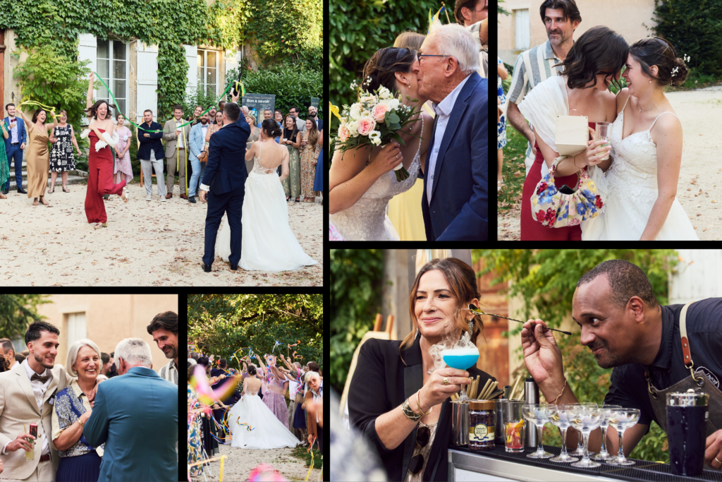 photographe-vin d'honneur-mariage-chateau-de-cesarges